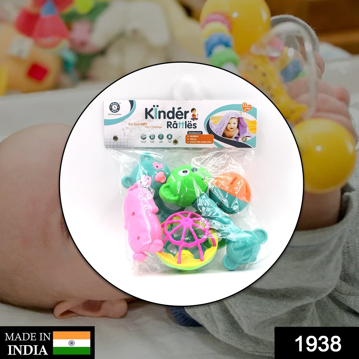 Colorful rattles for babies Colorful rattles for babies